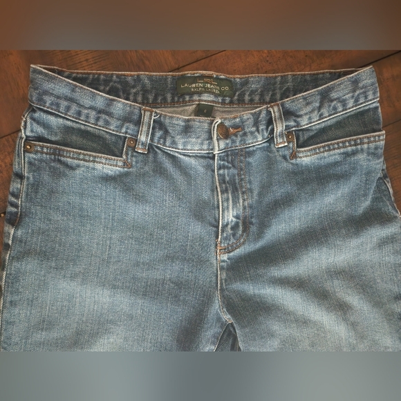 NWOT Women's Ralph Lauren Jean Capris Sz 6 - Picture 2 of 11